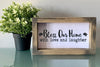 Bless Our Home With Love Stencil