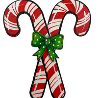 4" Double Candy Cane