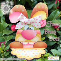 Funny Bunny Stencil By Paola Bassan