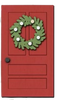 Door with Wreath Kit
