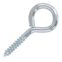 Zinc Screw Eyes 9/64in. x5/16in. Bag of 340 (Only 4 Available)