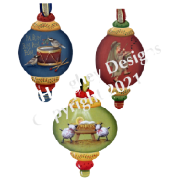 Little Drummer Boy Ornaments Pattern by Chris Haughey