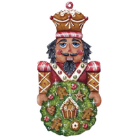 Gingerbread Nutcracker Ornament Pattern by Chris Haughey