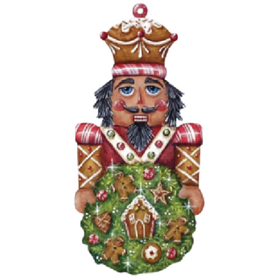 Gingerbread Nutcracker Ornament Pattern by Chris Haughey