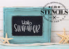Hello Summer Stencil