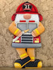 Firefighter Gnome Plaque