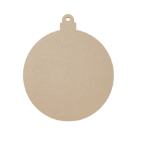 7" Round Bulb Ornament