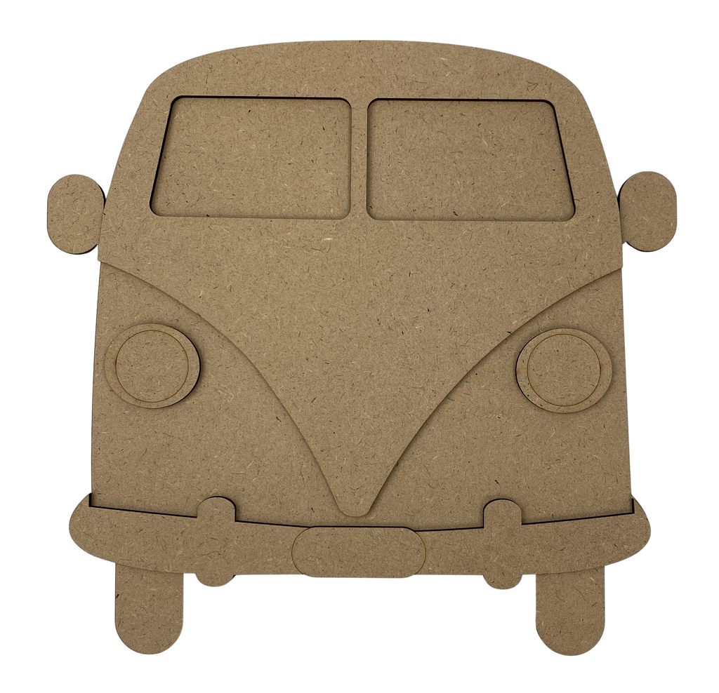 10" VW Bus Plaque