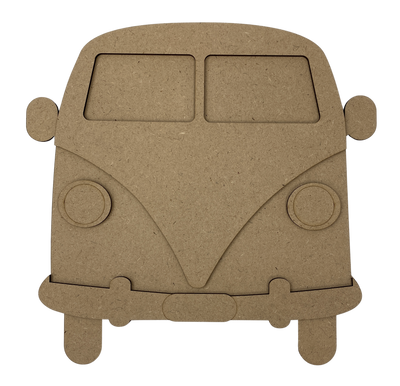 10" VW Bus Plaque
