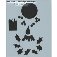 Candlelight Mason Jar Pattern by Chris Haughey