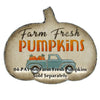 Squatty Pumpkin Plaque