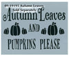 Autumn Leaves E-Pattern