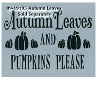 Autumn Leaves E-Pattern