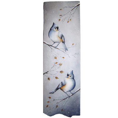 Pair of Tufted Titmouse E-Pattern By Linda Hollander