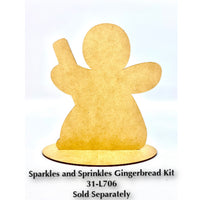 Sparkles and Sprinkles Gingerbread Pattern by Chris Haughey
