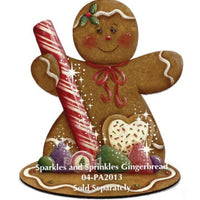 Sparkles and Sprinkles Gingerbread Plaque Kit