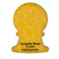 Snowglobe Plaque
