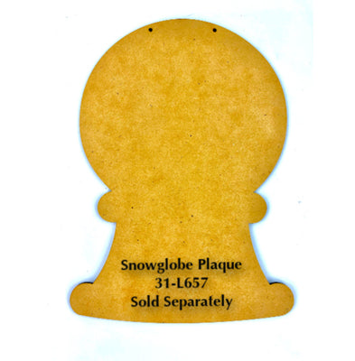 Snowglobe Plaque