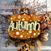 Sparkling Autumn Plaque