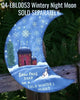 10" Crescent Moon Plaque
